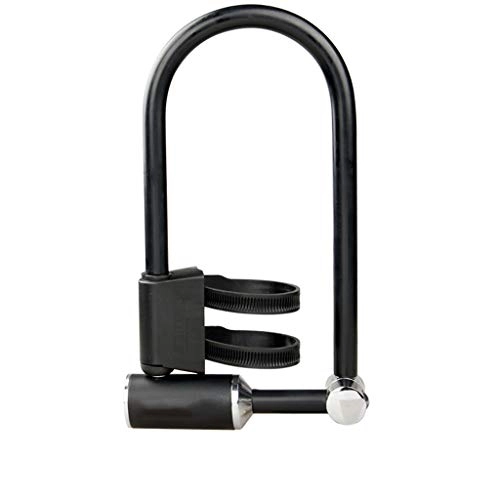 Bike Lock : Style wei Anti-theft And Strong U-lock Bicycle Lock Mounting Bracket Durable and Anti-theft Motorcycle and Bicycle Lock