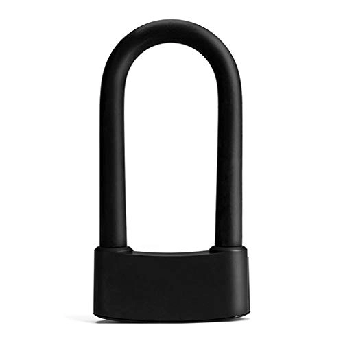 Bike Lock : Style wei Smart U-lock Bicycle Lock Bluetooth Smart Control Bicycle Lock Alloy U Lock Anti-Theft Anti-Removal