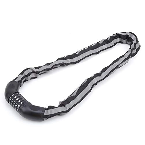 Bike Lock : Tomanbery Keyless Bike Antitheft Coded Lock for Skateboards Bicycle Accessories for Road Bike for Chain Lock for Mountain Bike