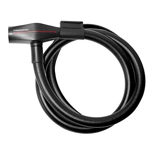Bike Lock : Trelock 2231260903 Unisex Adult Cable Lock 110 cm Black
