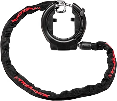 Bike Lock : Trelock Unisex - Adult Frame Lock 2982412800 Frame Lock Set, Black, One Size
