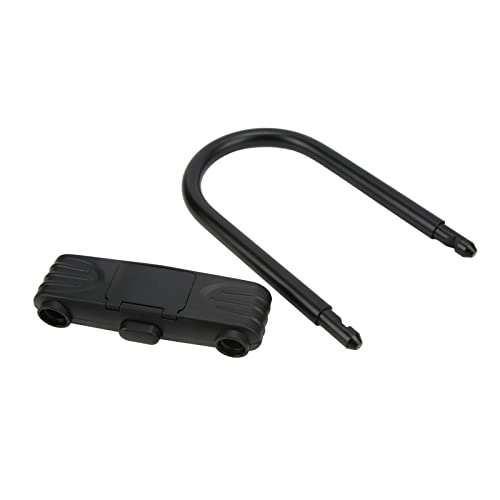 Bike Lock : U-Shaped Lock, Reliable and wear-Resistant Anti-Theft Password Lock Made of Black Alloy Steel for electromobile for Bicycle for Motorcycle