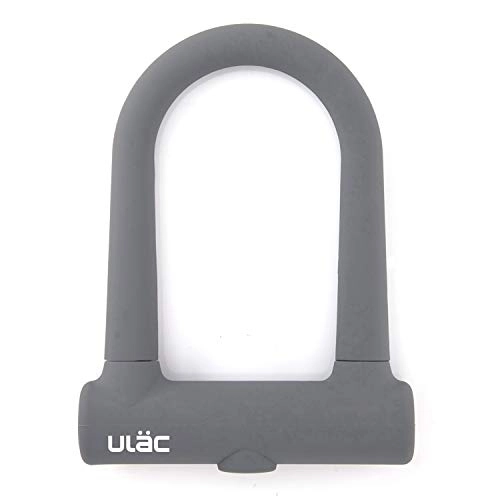Bike Lock : ULAC Brooklyn Featherweight Alloy Bike U-Lock, with Transportation Bracket System for Versatile Carrying (Grey)