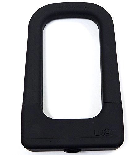 Bike Lock : ULAC Magnum Force Silicon Magnesium Alloy U-Lock for Bike, Bicycle, Motorcycle and Scooter (Black)