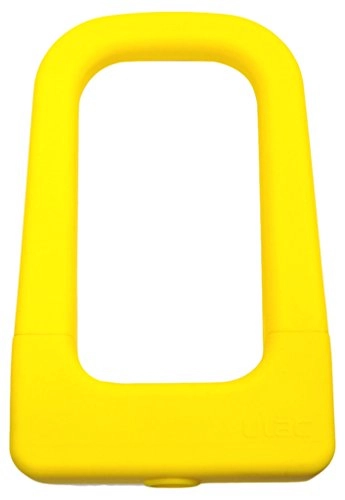 Bike Lock : ULAC Magnum Force Silicon Magnesium Alloy U-Lock for Bike, Bicycle, Motorcycle and Scooter (Yellow)