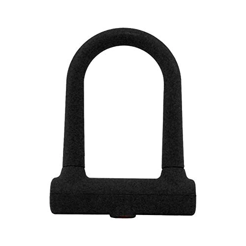 Bike Lock : Universal Key U-Shaped Bicycle Lock, Durable Mountain Bike Portable Fashion Silicone Anti-Theft Security Accessories