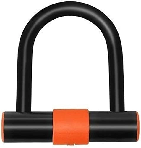 Bike Lock : UPPVTE Bicycle Steel Lock, Mini U Lock With Keys For Scooter Bike Anti-Theft Safety Portable Sports Bicycle Electric Car Motorcycle Cycling Locks (Color : C, Size : 13.5x7cm)