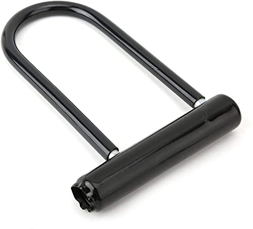 Bike Lock : WXFCAS Bicycle Lock Black Anti-theft Lock, U-Shaped Heavy Duty Lock Bike Security Lock, Foldable For Motorcycle Scooter