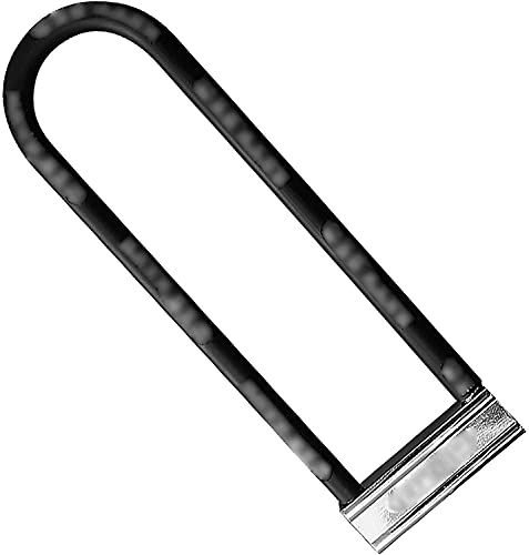 Bike Lock : WXFCAS Easy to carry motorcycle lock U-shaped bicycle lock Shop door lock Popular bicycle locks (Color: Black, Size: 33cm) (Color : Black, Size : 33cm)