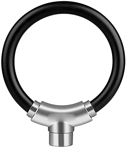 Bike Lock : XHZC Bicycle Lock, Anti-Theft Steel Cable Lock, Portable Mini Ring Lock Mountain Road Bike Riding Equipment Accessories(Color:Black)