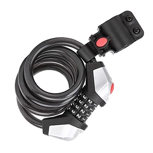 Bike Lock : XIEZI Bicycle Lock Bike Lock Cable, Password Cable Lock, PVC Theft Bike Bicycle Scooter Safety Lock