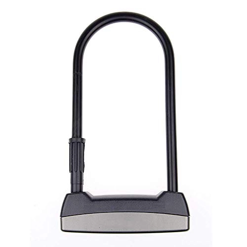 Bike Lock : XIEZI Bicycle Lock Bike U Lock with Bracket Bike Lock [Reinforce Version] Durable Bicycle Security D Lock, Best Lock for Bike, Motorcycles, Scooters, Outdoors, 108Mmx223Mm (Real Value)