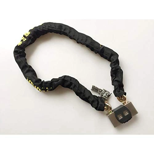 Bike Lock : XILIN-1987 Chain lock Bicycle lock / bicycle chain / bicycle lock 1.1m chain lock resistant to 12 tons hydraulic shear tricycle and motorcycle lock Integrated Chain Lock (Size : 2.2kg)