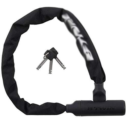Bike Lock : Xu Yuan Jia-Shop Bike Lock Chain Lock Sold Secure Motorcycle Chain Lock Motorbike Scooter Best Security Theft Protection Bicycle Lock (Color : A)