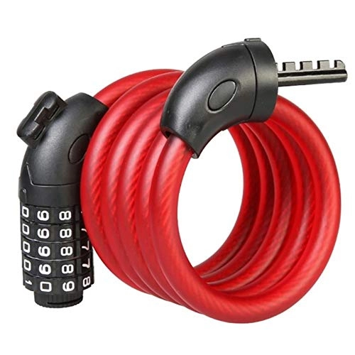 Bike Lock : XuCesfs Bike Lock Security Anti-theft Bicycle Chain Lock Open with Password Resettable Combination Bike Chain Lock Bicycle Lock