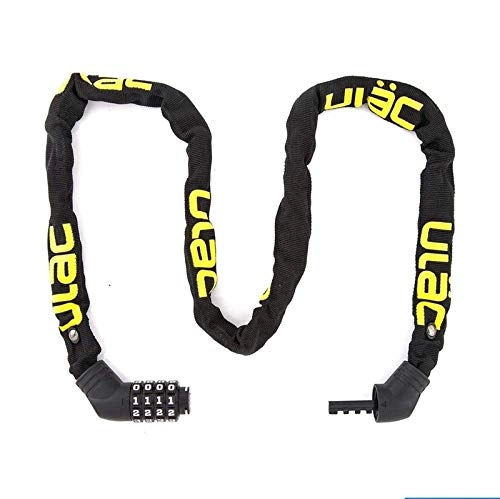 Bike Lock : Xyl Chaining combination resettable 4-digit combination lock mountain bicycle lock bicycle antitheft