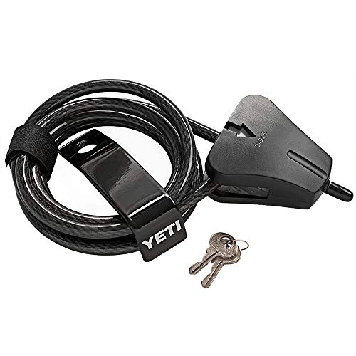 Bike Lock : YETI Security Cable Lock & Bracket