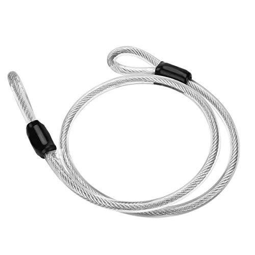 Bike Lock : YOPOTIKA Strong Steel Anti-Theft Bike Bicycle U-shaped Security Safety Cable Lock Sliver
