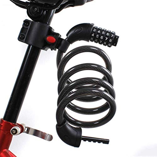 Bike Lock : YQG Gate Bike Lock, Strong Security Bicycle Chain Lock for Mountain Bicycle Motorbike Scooter Grills Outdoors, No Keys Required Security