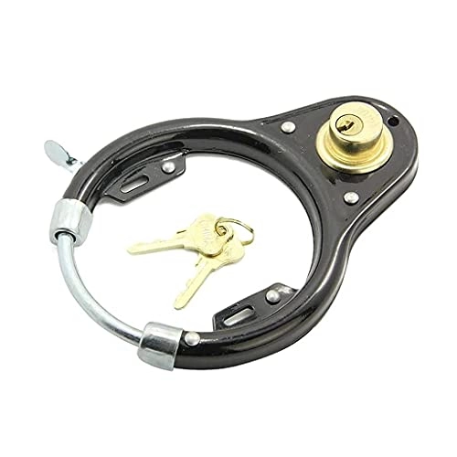Bike Lock : YQG Outdoors Bike Lock, Bicycle U Shape Bike Cycle Wheel Scooter Motorbike Security Lock with 2 Keys