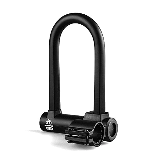 Bike Lock : YQG Outdoors Bike Lock, Bike lock Bike U Lock Anti-theft Road Bike Cycling Accessories Heavy Duty Steel Security Bike Cable U-Locks Set-White Cable Lock (Color : Ulock)