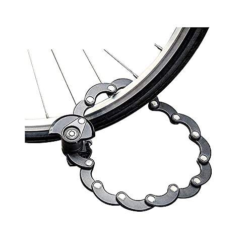 Bike Lock : Yxxc Bicycle Cable Chain Lock, Mountain Bike Fixed Folding Lock, Bicycle Chain Lock, Creative Burger Lock