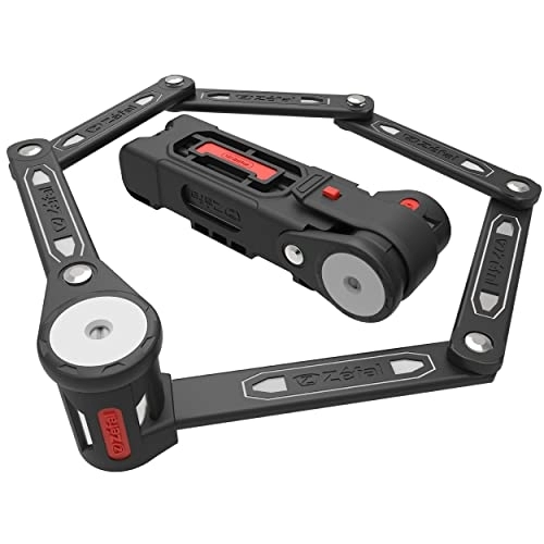 Bike Lock : Zefal 4917A K-Traz F16 Folding Lock, Black, 71 cm