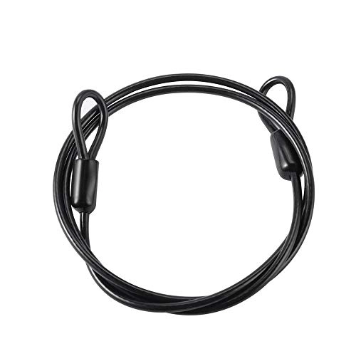 Bike Lock : ZSAIMD Cable Steel Wire Rope 100cm / 39'' For Outdoor Sports Bike Lock Bicycle Cycling Scooter Guard Security Luggage Safety Combination Bike Lock - Security Anti-theft Bicycle Lock Cable