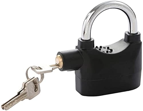 Bike Lock : ZXFYHD Bike Locks, Cable Lock Security Alarm Lock System Anti Theft for Door Motor Scooter Bicycle Padlock Window Lock Outdoor Supplies Black