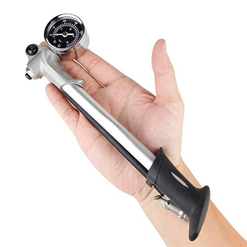 Bike Pump : 300 PSI Portable Compact High Pressure Shock Bicycle Pump, Max Fork And Rear Suspension, Safety Antirust Wear Resistant, For Off-Road