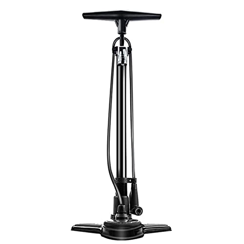 Bike Pump : Adesign Ergonomic Bicycle Floor Pump, 160PSI Automatic Reversible Presta and Schrader, Portable Basketball Inflator