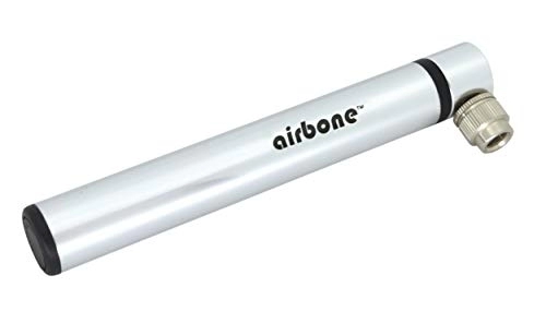Bike Pump : Airbone 2191203080 Mini Pump, Silver, 15 x 2 x 2 cm