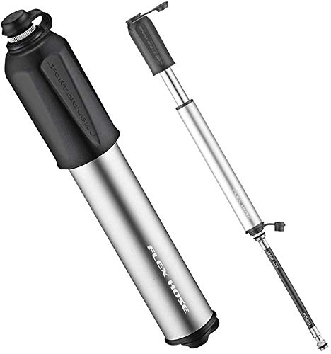 Bike Pump : Aoyo Mini Bicycle Pump. High Pressure, Light Frame Pump. For Presta And Schrader Valves Without Switching. Hand Pump For Road Bike, Mountain Bike Bike, (Color : White)