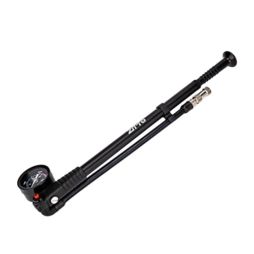 Bike Pump : Baugger Air Pump, Bicycle Air Pump 300PSI High Pressure MTB Bike Shock Pump with Schrader & Presta Valve Gauge for Front Fork & Rear Suspension