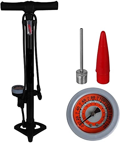 Bike Pump : bicycle floor pump with pressure gauge for all valves, air pump, bicycle floor pump, bicycle pump