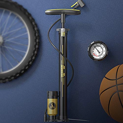 Bike Pump : Bicycle high-pressure 150PSI pump, with multi-purpose nozzle, basketball, life buoy toy universal pump, saving time and effort