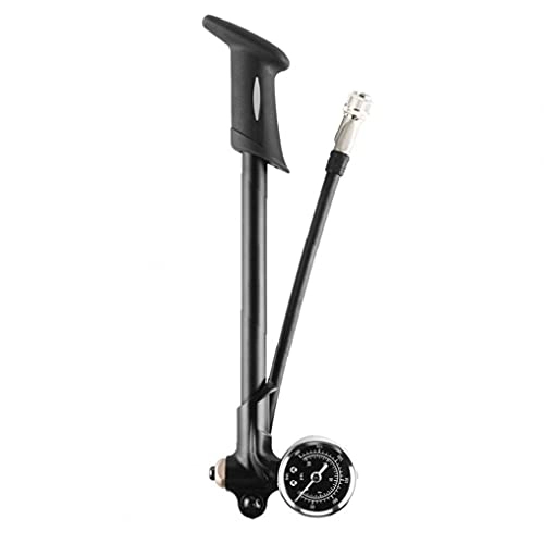 Bike Pump : Bicycle Pump Bike Pump with Pressure Gauge, Portable Small Bike Pump Mini Pump Cycling Frame-Mounted Pumps, 300psi High Pressure Cycling Pumps with Presta and Schrader Valve for All Bikes