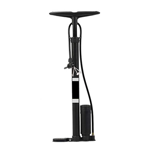 Bike Pump : Bicycle Pumps with Pressure Gauge Small Bike Tire Air Pump Aluminum Alloy Cycling Floor Pump Mini Bicycle Floor Standing Pump for Road and Mountain Bikes
