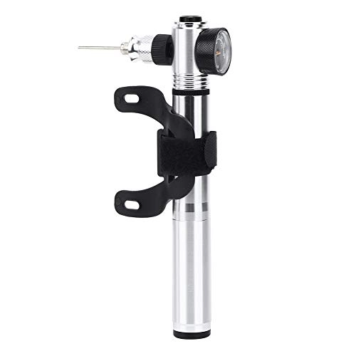 Bike Pump : Bike Air Pump, 300PSI Air Pressure Portable Convenient To Use Cycling Accessories Asy To Hold for Outside Cycling for Schrader / Presta Valve