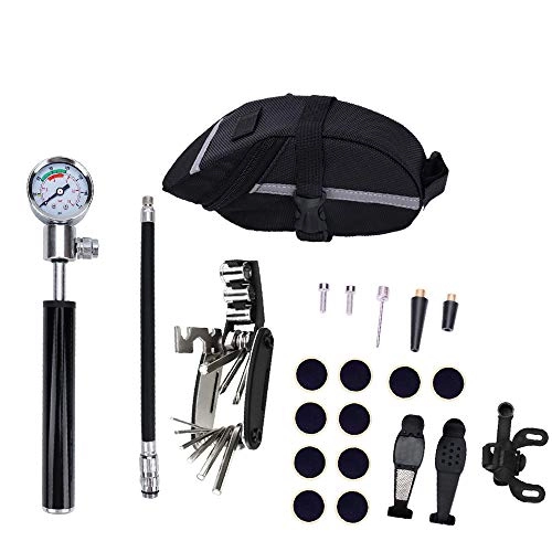 Bike Pump : Bike Multi Tool - Portable Pressure Pump, For All Bike Types