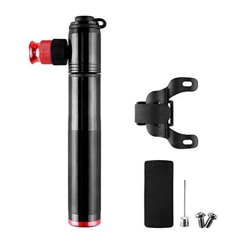 Bike Pump : bike pumps Portable Multi Used Accessories Easy Carry Bicycle Pump Hand Held Hand Pump for Mountain Bike Cycling Outdoor Road Bike Football, Black