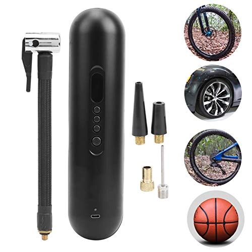 Bike Pump : BOTEGRA Bicycle Pump Portable Bicycle Tire Inflator, for Outdoor Cycling(black, Pisa Leaning Tower Type)