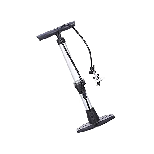 Bike Pump : BUMSIEMO Bicycle Light Pump Reversible Tube Portable Frame With Gauge And Intelligent