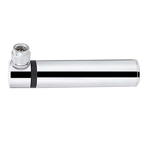 Bike Pump : BUMSIEMO Portable Bicycle Pump Mini Light Aluminum Alloy Air Inflator Tire Gas Needle