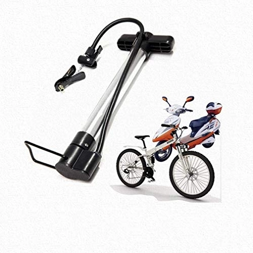Bike Pump : BXU-BG Outdoor sports Foot Pumps, Portable Bicycle Pump AntiSlip High Pressure Mini Pumps, For Presta And Schrader Valves, Mountain Bike Roads Wheelchair Motorcycle