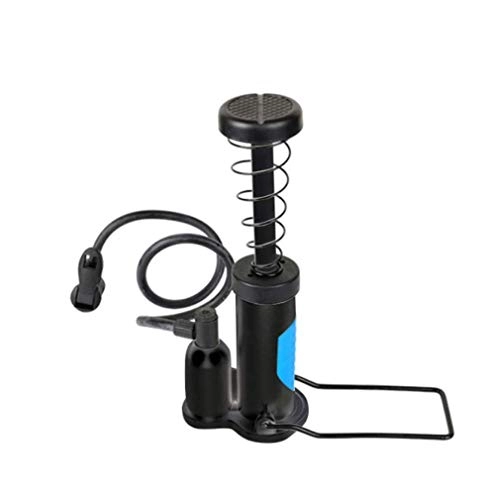 Bike Pump : BXU-BG Outdoor sports Mini Bicycle Pump, Tire Pump Portable High Pressure Foot Pumps, For Presta And Schrader Valves160PSI, Mountain Bike Road Electric Car Household