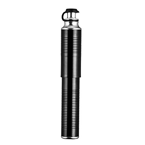 Bike Pump : CaoQuanBaiHuoDian Practical Bicycle Pump Mini Bicycle Pump High Pressure Basketball Toy Household Small Air Pump Easy to Use (Color : Black, Size : 155mm)