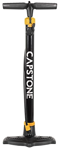 Bike Pump : Capstone Steel Floor Pump, Black