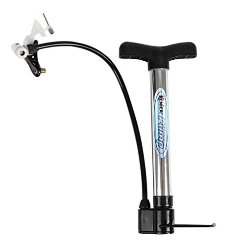 Bike Pump : CLISPEED Bicycle Pump Gauge Hand Bike Air Supply Inflator Cycling Accessorie Portable Tyre Pump for Bicycle Riding Bike