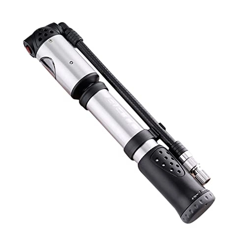 Bike Pump : Colcolo Mini Bike Pump Accurate Inflation Fits Schrader and Presta Valve Bicycle with Mounting Bracket with Gauge Air Pump for MTB Road Bike Mountain Bike BMX